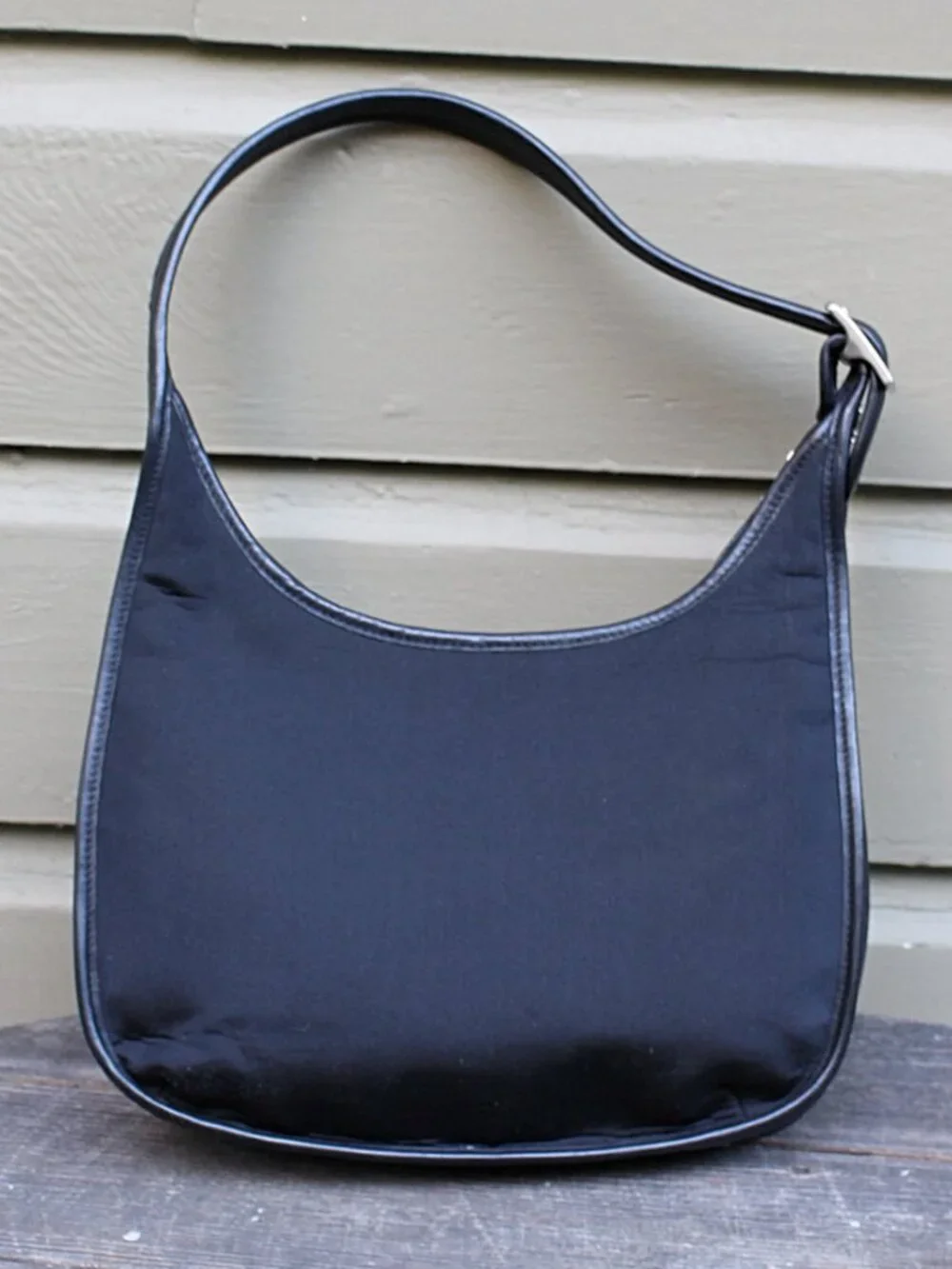 Coach Vintage - Ergo Neo Pocket Zip in Black with Nickel Hardware, Mexico 1998